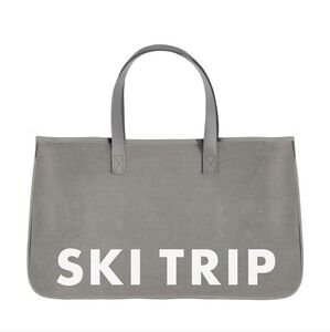 SKI TRIP Canvas Tote Bag